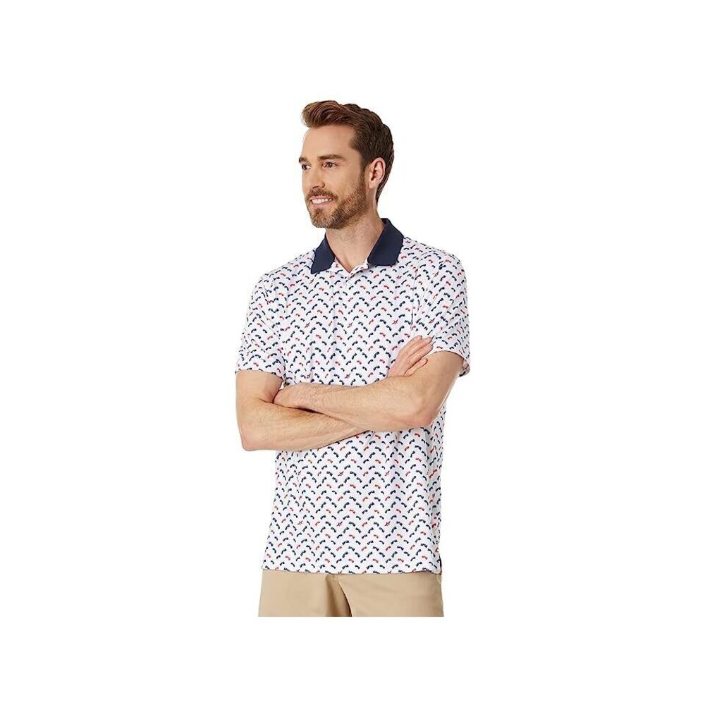 PUMA Volition Aviator Polo Bright White/Ski Patrol SM